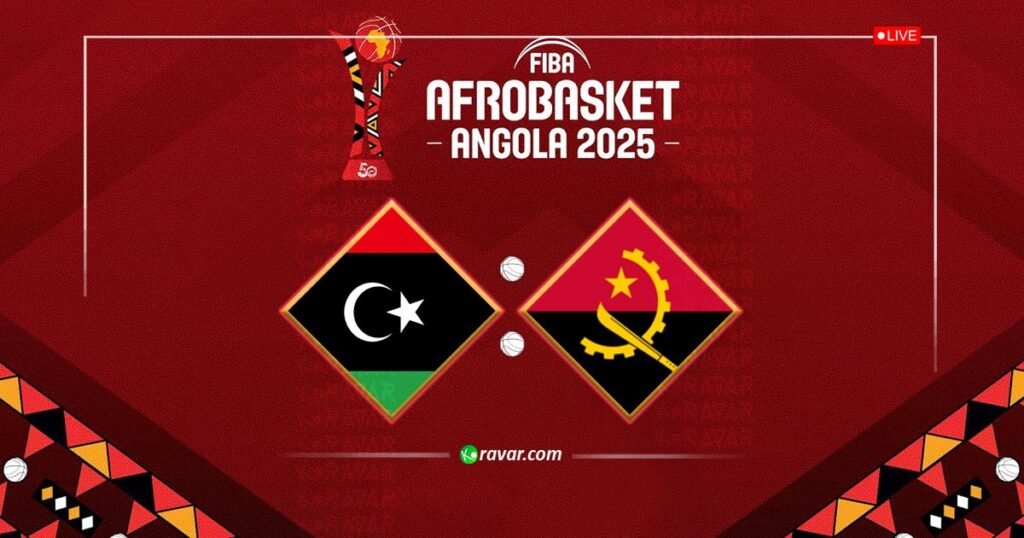بث مباشر ليبيا وانجولا في كأس إفريقيا لكرة السلة 2025