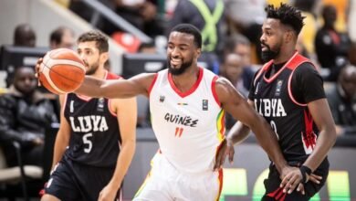 غينيا تكتسح ليبيا وتُقصيها مبكرًا من سباق الأفروباسكت 2025
