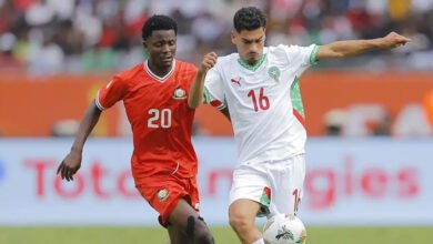 كينيا بعشرة لاعبين تصعق المغرب وتقترب من ربع نهائي شان 2025