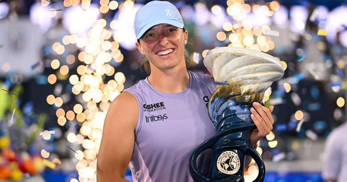 شفيونتيك تحرز لقبها الـ24 بهزيمة باوليني في نهائي سينسيناتي