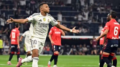 مبابي يكسر صمود أوساسونا ويمنح ريال مدريد بداية مقبولة