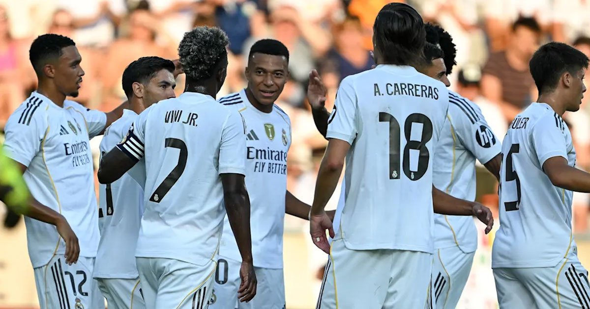 ريال مدريد يهزم تيرول برباعية استعدادًا لموسم 2026-25