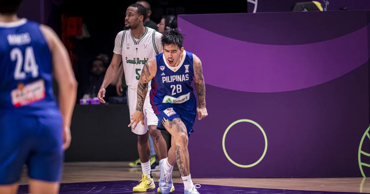 الفلبين تفاجئ السعودية وتطيح بها من كأس آسيا لكرة السلة 2025