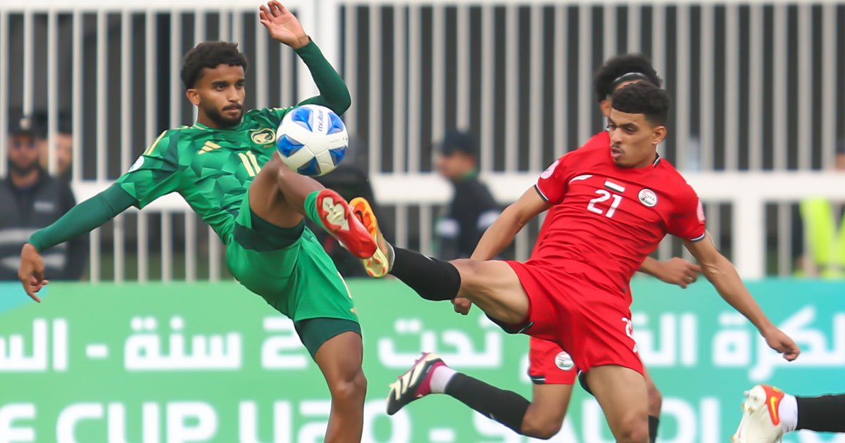 السعودية تنتزع الفوز من اليمن بافتتاح كأس الخليج تحت 20 سنة