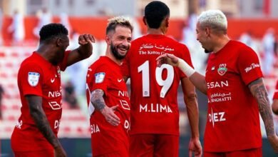 الظفرة يرضخ لبداية قوية من حامل اللقب شباب الأهلي