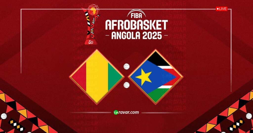 بث مباشر جنوب السودان وغينيا في كأس إفريقيا لكرة السلة 2025