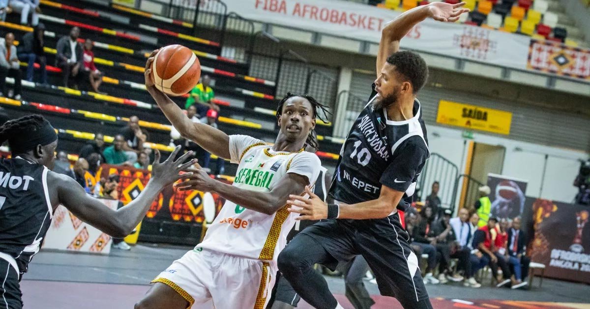 السنغال تتخطى جنوب السودان وتبلغ ربع نهائي أفروباسكت 2025