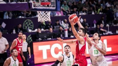 نهاية مشوار سوريا في كأس آسيا للسلة بخسارة قاسية من إيران