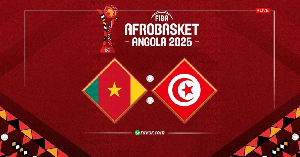 بث مباشر تونس والكاميرون في كأس إفريقيا لكرة السلة 2025