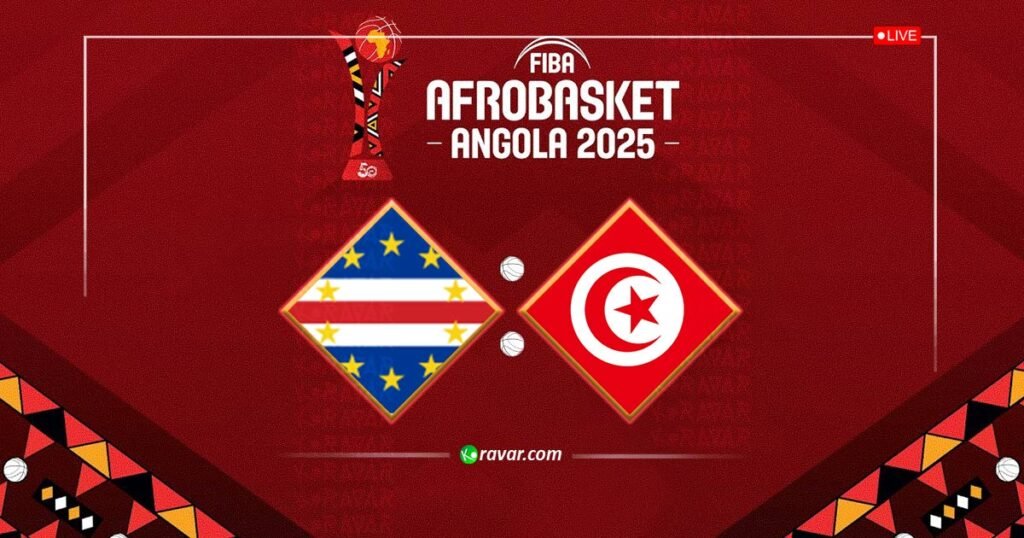 بث مباشر تونس وكاب فيردي في كأس إفريقيا للسلة 2025