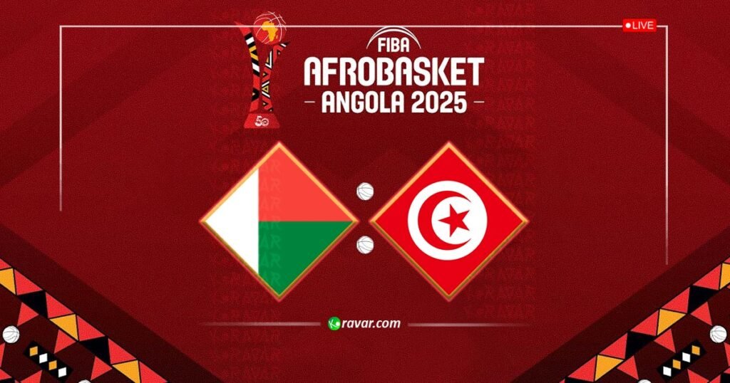 بث مباشر تونس ومدغشقر في كأس إفريقيا لكرة السلة 2025