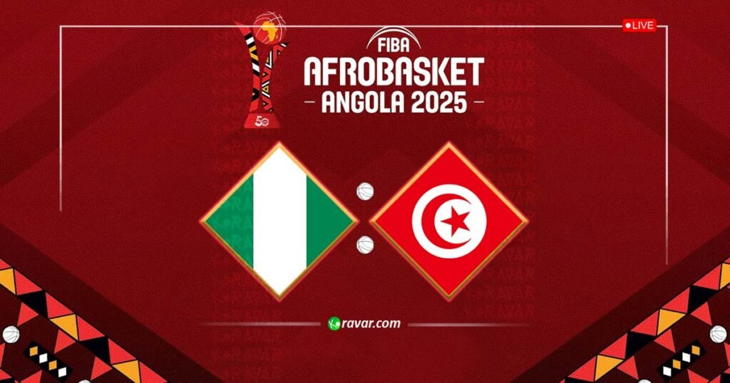 بث مباشر تونس ونيجيريا في كأس إفريقيا لكرة السلة 2025
