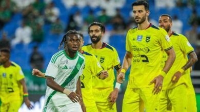 أهلي جدة ينتفض في الشوط الثاني ويُسقط الحزم بهدفين