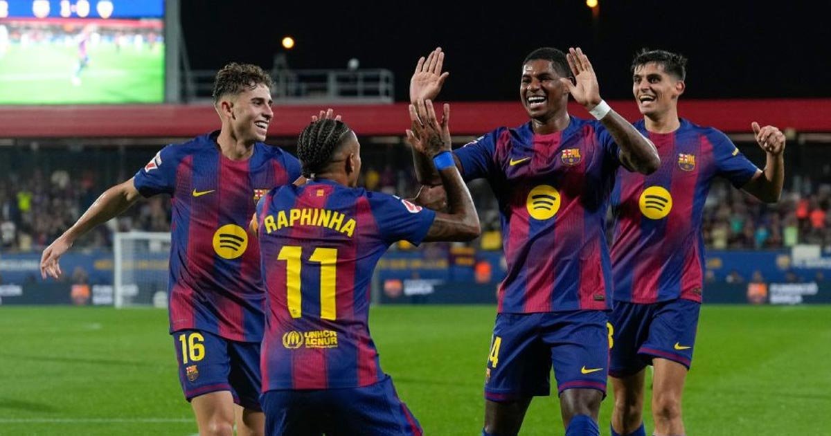 برشلونة يحوّل فالنسيا إلى متفرّج ويسحقه بسداسية مذهلة