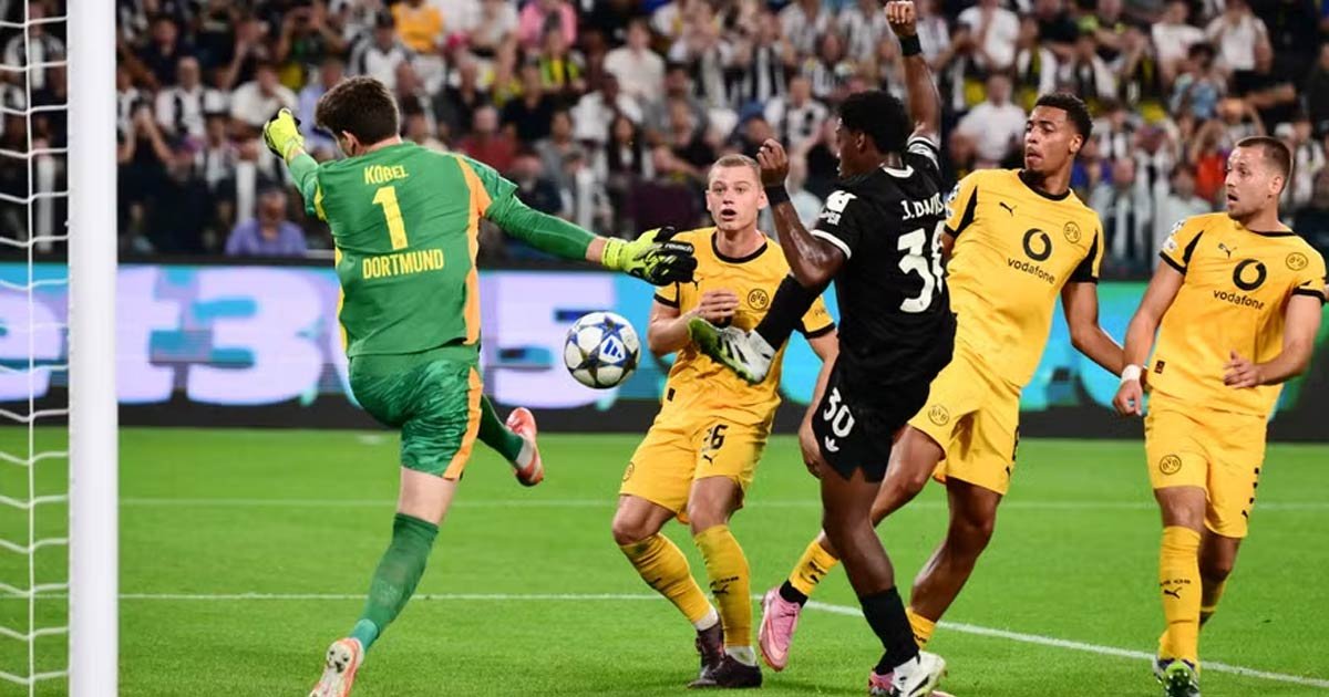 يوفنتوس يخطف تعادلًا جنونيًا من دورتموند في دوري الأبطال
