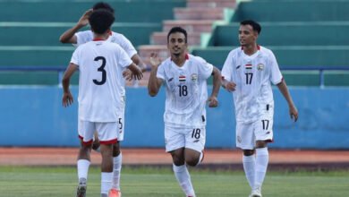 اليمن يتجاوز سنغافورة في تصفيات كأس آسيا تحت 23 عامًا