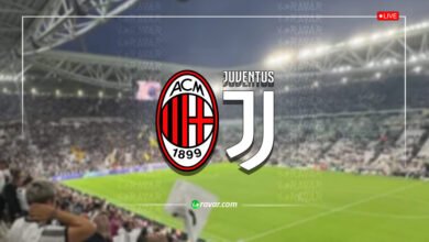 نتيجة مباراة ميلان ويوفنتوس في الدوري الإيطالي