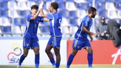 الكويت تهزم منغوليا بخماسية بتصفيات آسيا للناشئين