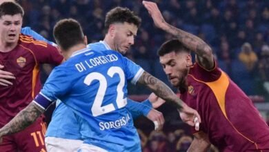 نيريس يمنح نابولي انتصارًا ذهبيًا في معقل روما