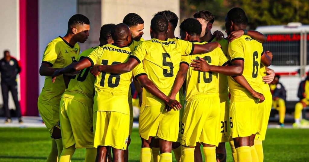 Moçambique perdeu por 4-1 frente a Angola, no jogo de preparação.