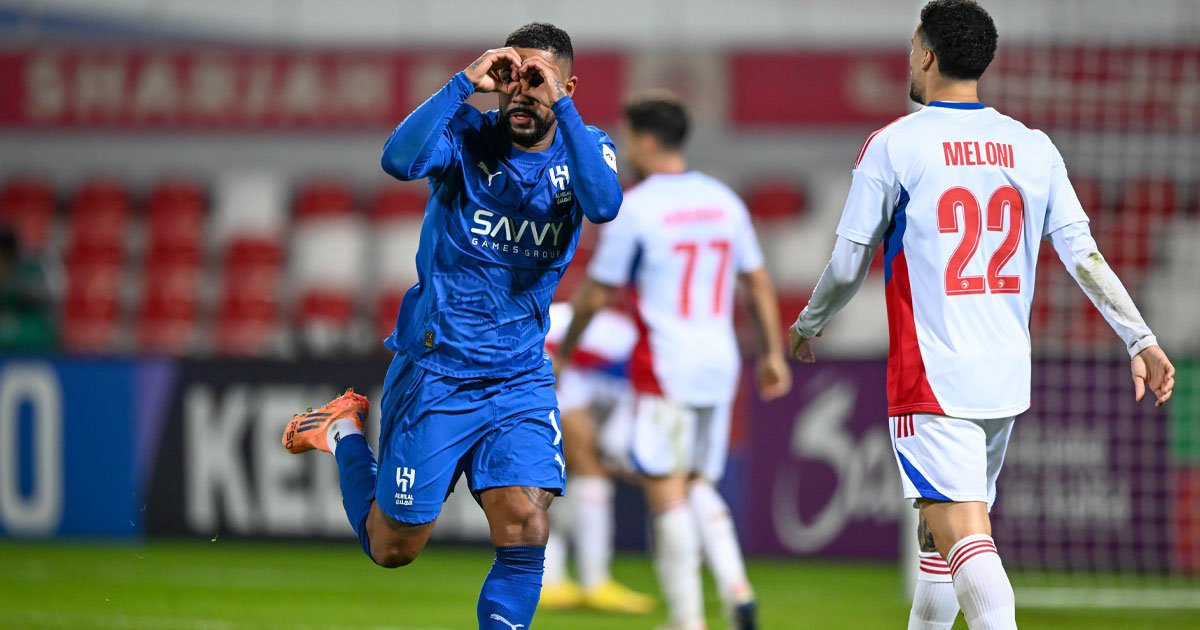 الهلال يُسقط الشارقة ويحقق الفوز السادس على التوالي في النخبة