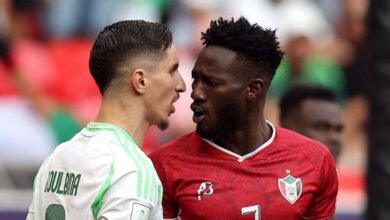 بطاقة حمراء وندية كبيرة.. الجزائر تصطدم بصمود السودان في كأس العرب 2025