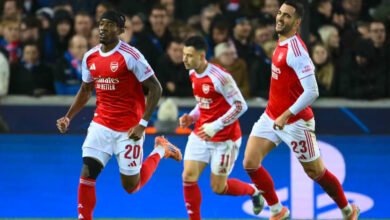 أرسنال يحقق الفوز العاشر تواليًا في دوري الأبطال