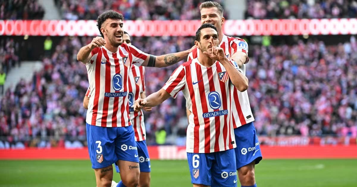 أتلتيكو مدريد ينتفض بعد هزيمتين متتاليتين ويُسقط فالنسيا في واندا