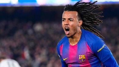 برشلونة يتجاوز الصدمة المبكرة ويثأر من فرانكفورت بثنائية كوندي