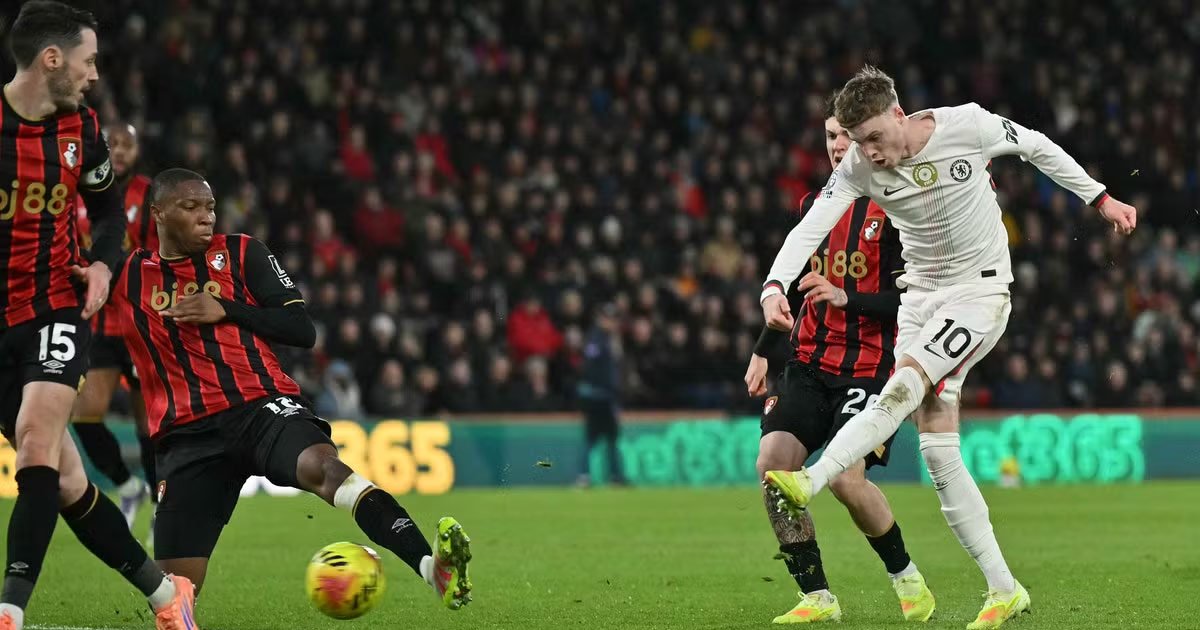 بورنموث يوقف سلسلة انتصارات تشيلسي خارج الديار