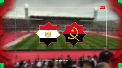 بث مباشر مصر وانجولا اليوم في كاس امم افريقيا