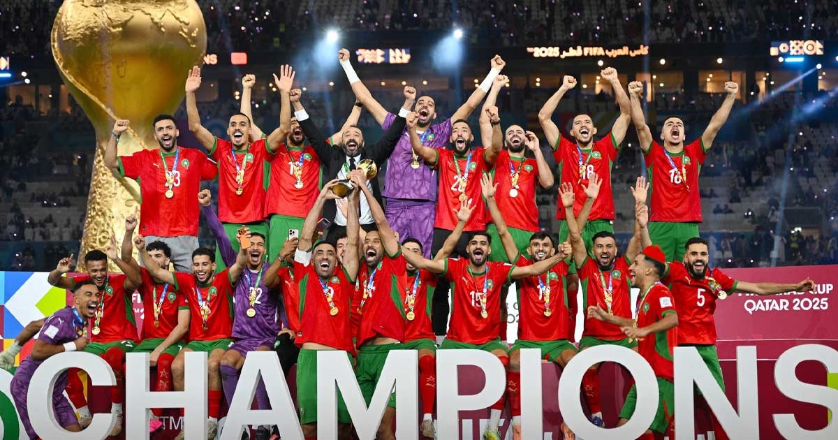 نهائي لا يُنسى في لوسيل.. المغرب ينتصر على الأردن ويتوج بطلًا للعرب 2025