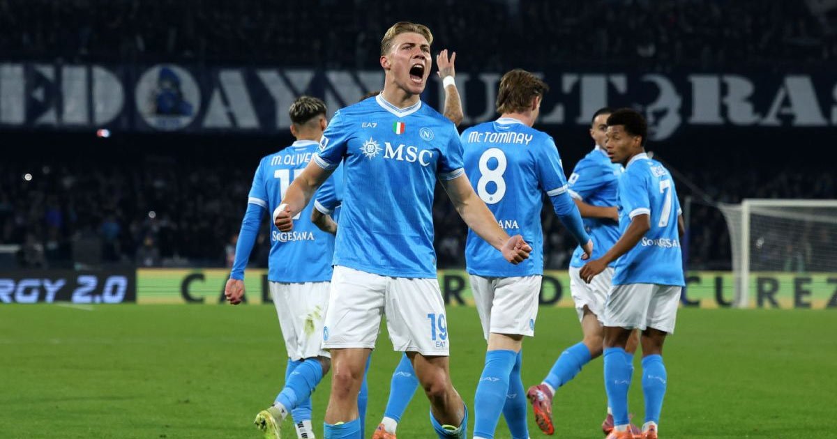 نابولي يضرب يوفنتوس بثنائية هويلوند ويستعيد الصدارة