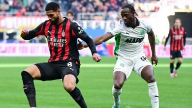 ميلان يتعثر أمام ساسولو ويفقد فرصة تعزيز الصدارة