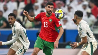 البركاوي يحسمها.. المغرب ينتزع الصدارة من السعودية ويضرب موعدًا مع سوريا