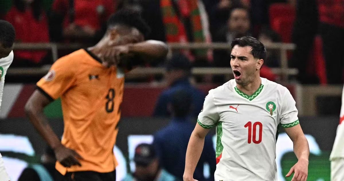 المغرب يؤكد جاهزيته ويعبر زامبيا بثلاثية ليضمن التأهل الخامس تواليًا في الكان