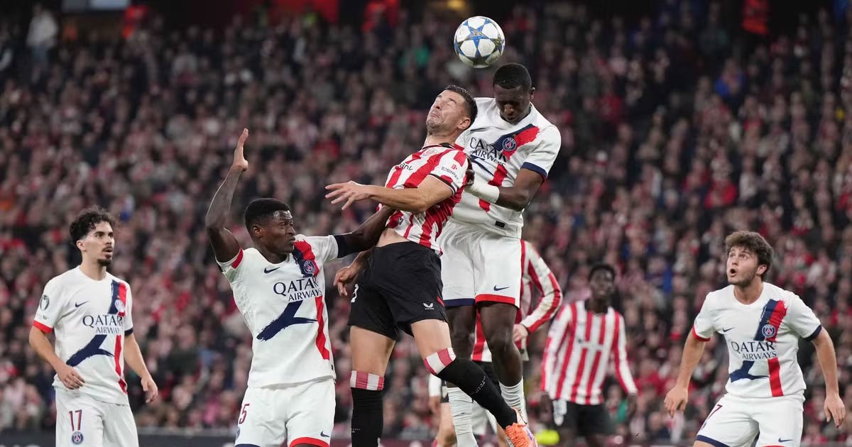 أتلتيك بلباو يوقف زخم باريس سان جيرمان ويخرج بنقطة ثمينة