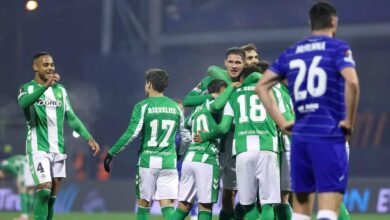 شوط أول مثالي يمنح ريال بيتيس انتصارًا كبيرًا خارج ملعبه على دينامو زغرب