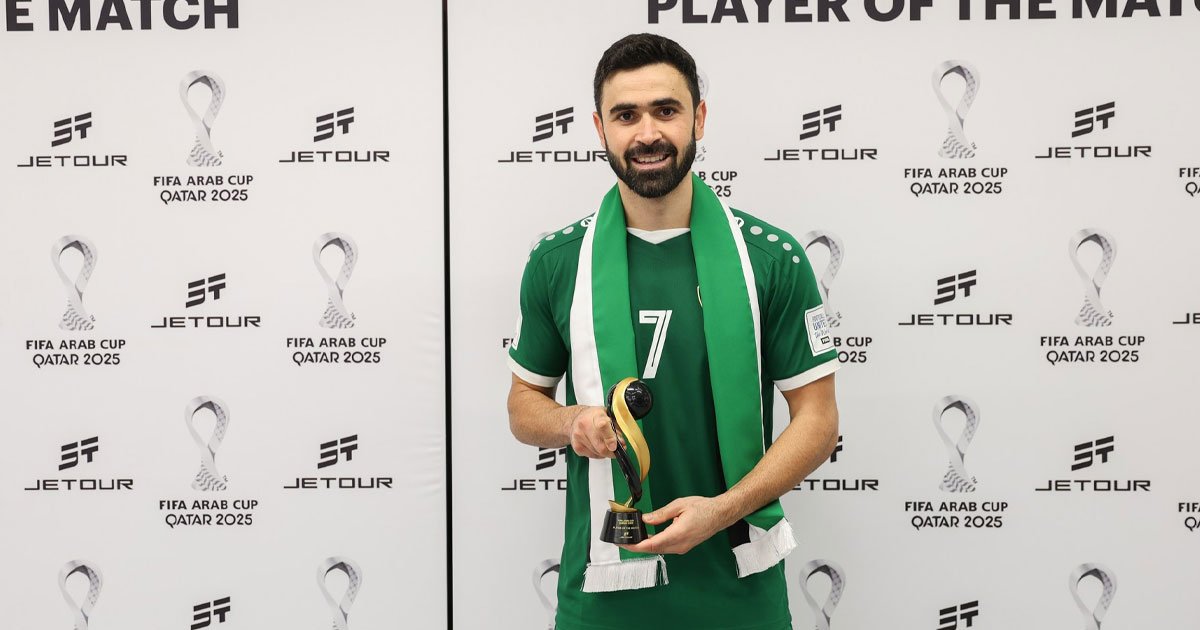 خربين.. قائد نسور قاسيون وصانع الفارق أمام نسور قرطاج في افتتاح كأس العرب