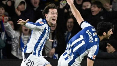 سوسيداد يوقف انتصارات برشلونة ويُلحق به خسارة مؤثرة