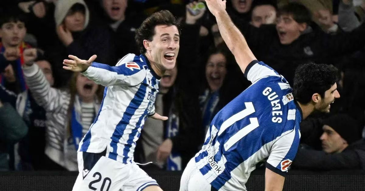 سوسيداد يوقف انتصارات برشلونة ويُلحق به خسارة مؤثرة