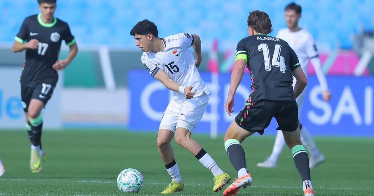 أولمبي العراق يخسر من أستراليا في الدقائق الأخيرة ويفقد بطاقة التأهل