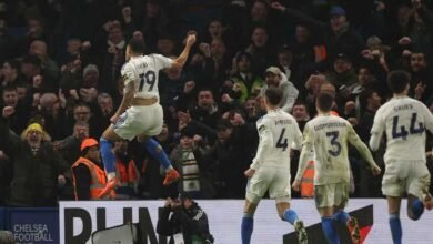 ليدز يقتنص التعادل من تشيلسي بعد تأخره بهدفين على ستامفورد بريدج