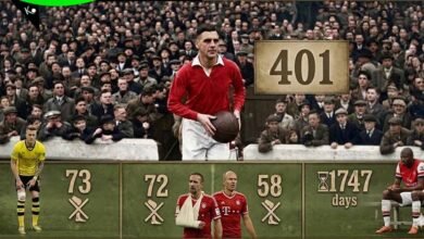 هارولد بيل لم يغب 401 مباراة متتالية — قصة لاعب لم يعرف معنى الإصابة