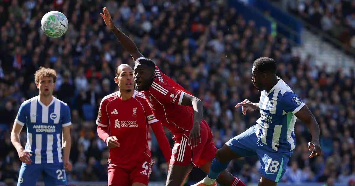 برايتون يُسقط ليفربول بثنائية ويلبيك ويزيد الضغوط على سلوت
