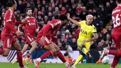 توتنهام يفلت من هزيمة مؤكدة بتعادلٍ قاتل مع ليفربول في أنفيلد