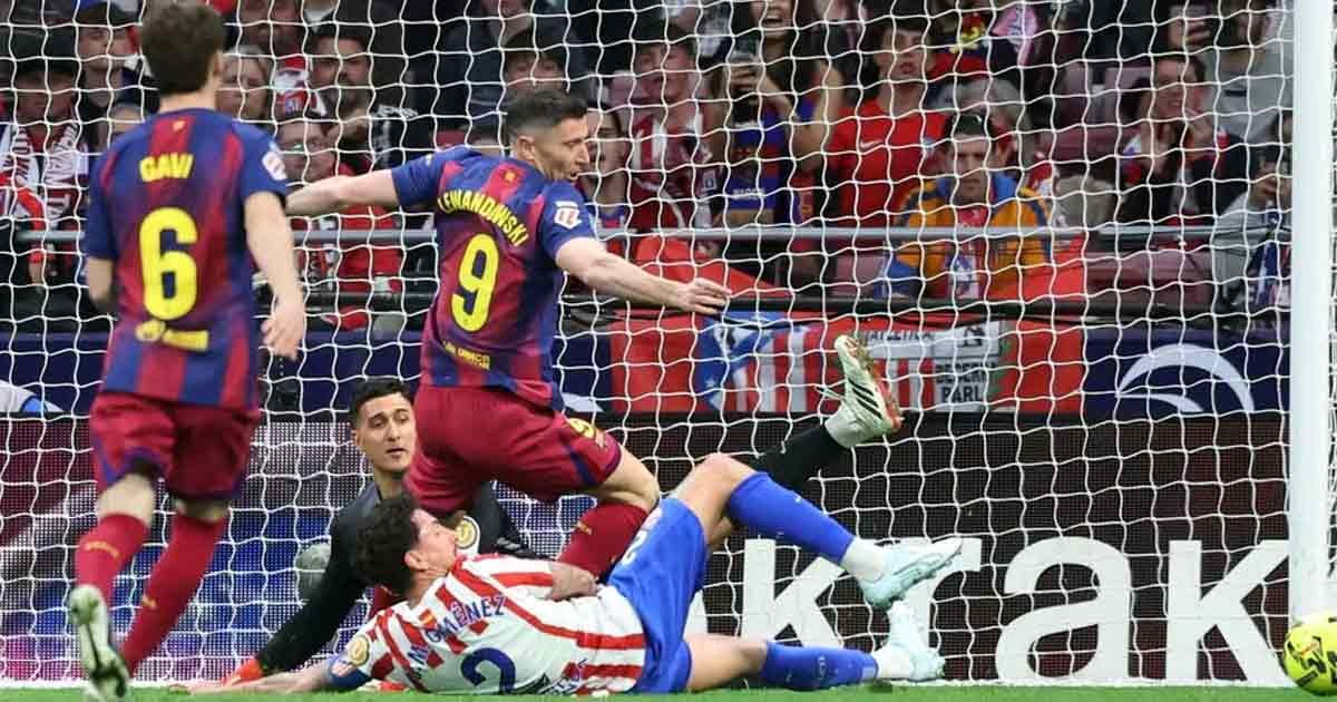 عاصفة برشلونة لا تتوقف — ليفاندوفسكي في المكان الصحيح