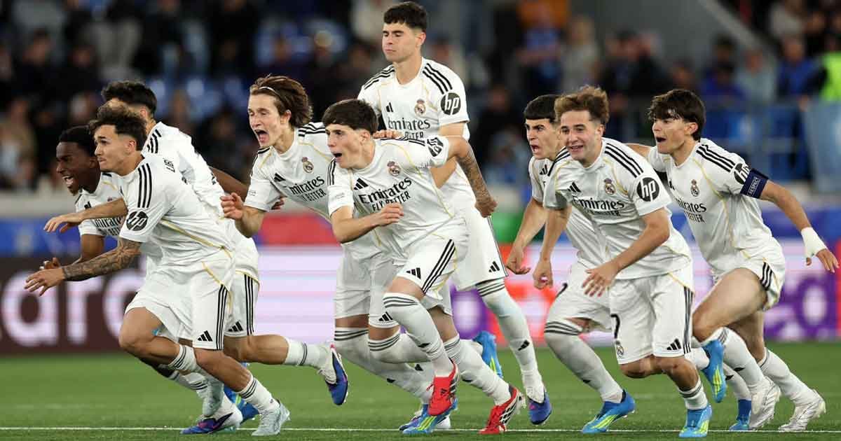 ريال مدريد يتوج بطلًا لدوري أبطال أوروبا تحت 19 عامًا 2025/2026