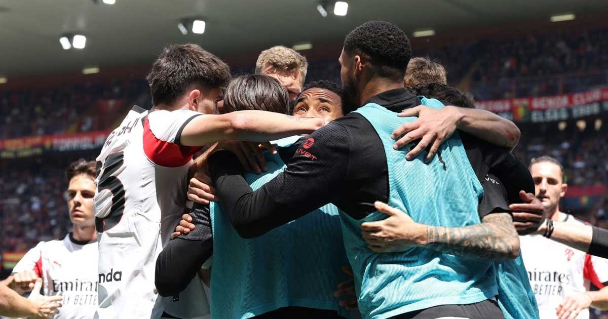 ميلان يعود من جنوى بفوز ثمين في الجولة 37 من الدوري الإيطالي