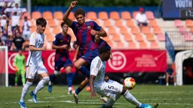 ريال مدريد للشباب يهزم برشلونة 4-1 ويتوج بكأس الأبطال محققًا ثلاثية تاريخية